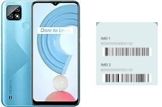 How to find the IMEI code on Realme C21