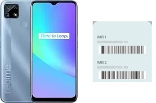 How to find the IMEI code on Realme C25