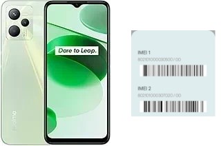 How to find the IMEI code on Realme C35