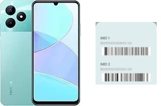 How to find the IMEI code on Realme C51