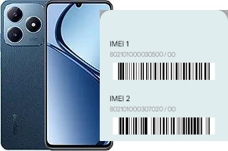 How to see the IMEI code in Realme C63