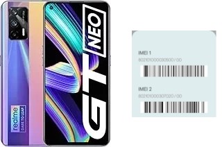 How to find the IMEI code on GT Neo