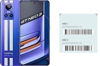 How to find the IMEI code on GT Neo 3