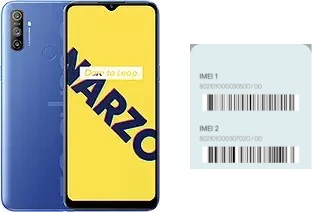 How to see the IMEI code in Narzo 10A