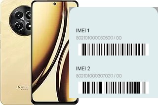 How to see the IMEI code in Narzo N65