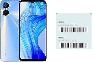 How to find the IMEI code on Realme V20