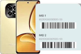 How to see the IMEI code in Realme V60