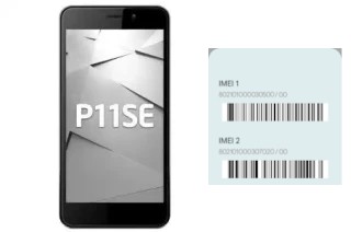 How to find the IMEI code on P11SE