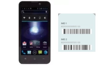 How to see the IMEI code in RMP-450