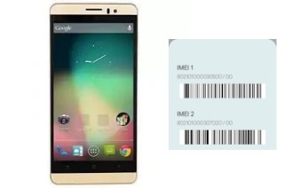 How to see the IMEI code in Rhythm RX250