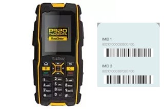 How to find the IMEI code on P920 Tangenta