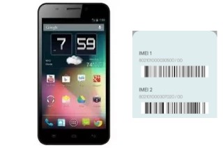 How to find the IMEI code on S Color S-V1I