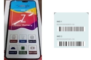 How to find the IMEI code on Samgle Z