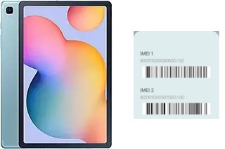 How to find the IMEI code on Galaxy Tab S6 Lite