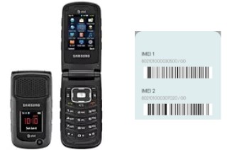 How to find the IMEI code on A847 Rugby II