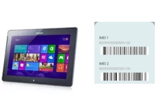 How to find the IMEI code on Ativ Tab P8510