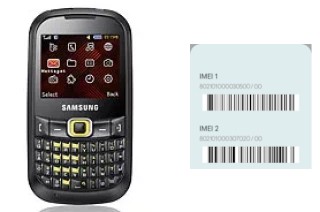 How to find the IMEI code on B3210 CorbyTXT