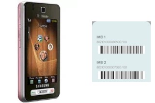 How to find the IMEI code on T919 Behold