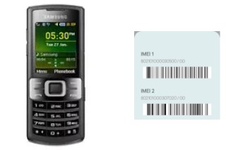 How to find the IMEI code on C3010