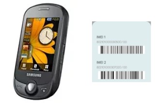 How to find the IMEI code on C3510 Genoa