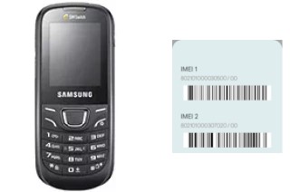 How to find the IMEI code on E1225 Dual Sim Shift