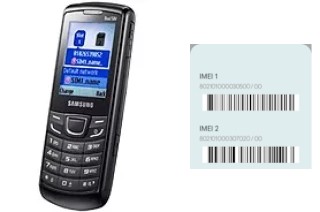 How to find the IMEI code on E1252