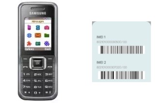 How to find the IMEI code on E2100B