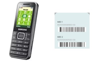 How to find the IMEI code on E3210