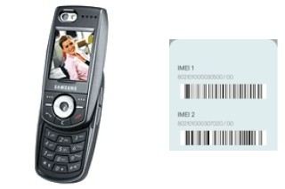 How to find the IMEI code on E880