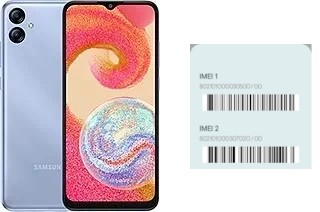 How to see the IMEI code in Galaxy A04e