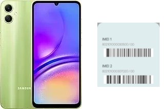 How to see the IMEI code in Galaxy A05