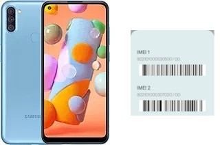 How to find the IMEI code on Galaxy A11