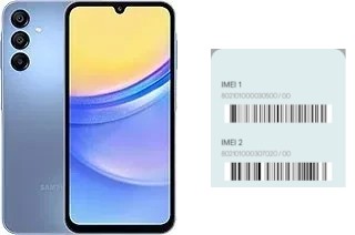 How to find the IMEI code on Galaxy A15 5G