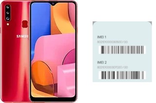 How to find the IMEI code on Galaxy A20s