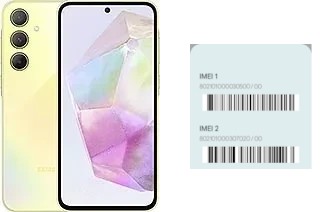 How to find the IMEI code on Galaxy A35