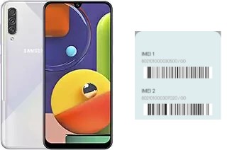 How to find the IMEI code on Galaxy A50s