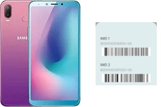 How to see the IMEI code in Galaxy A6s