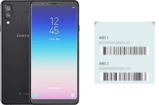 How to see the IMEI code in Galaxy A8 Star (A9 Star)