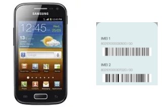 How to find the IMEI code on Galaxy Ace 2 I8160