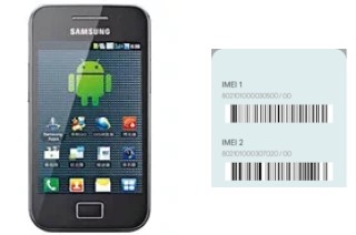 How to find the IMEI code on Galaxy Ace Duos I589