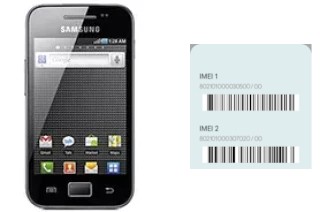 How to see the IMEI code in Galaxy Ace S5830I