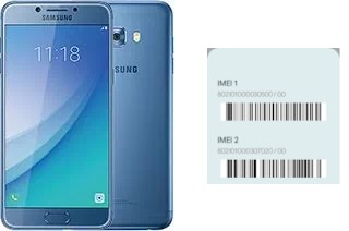 How to find the IMEI code on Galaxy C5 Pro