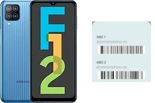 How to find the IMEI code on Galaxy F12