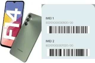 How to see the IMEI code in Galaxy F14 4G