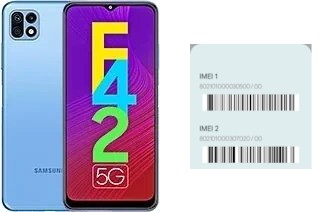 How to find the IMEI code on Galaxy F42 5G