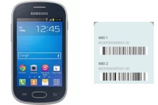 How to see the IMEI code in Galaxy Fame Lite S6790