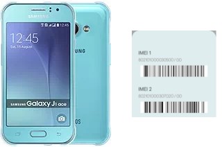 How to find the IMEI code on Galaxy J1 Ace