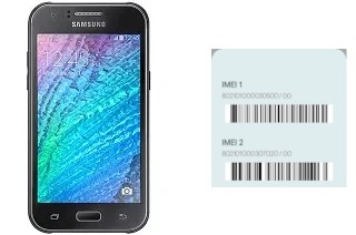 How to see the IMEI code in Galaxy J1 4G