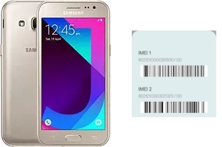 How to find the IMEI code on Galaxy J2 (2017)