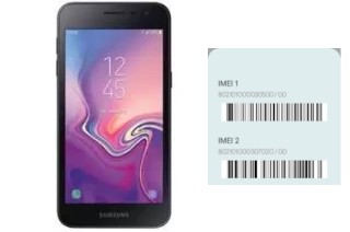 How to see the IMEI code in Galaxy J2 Pure